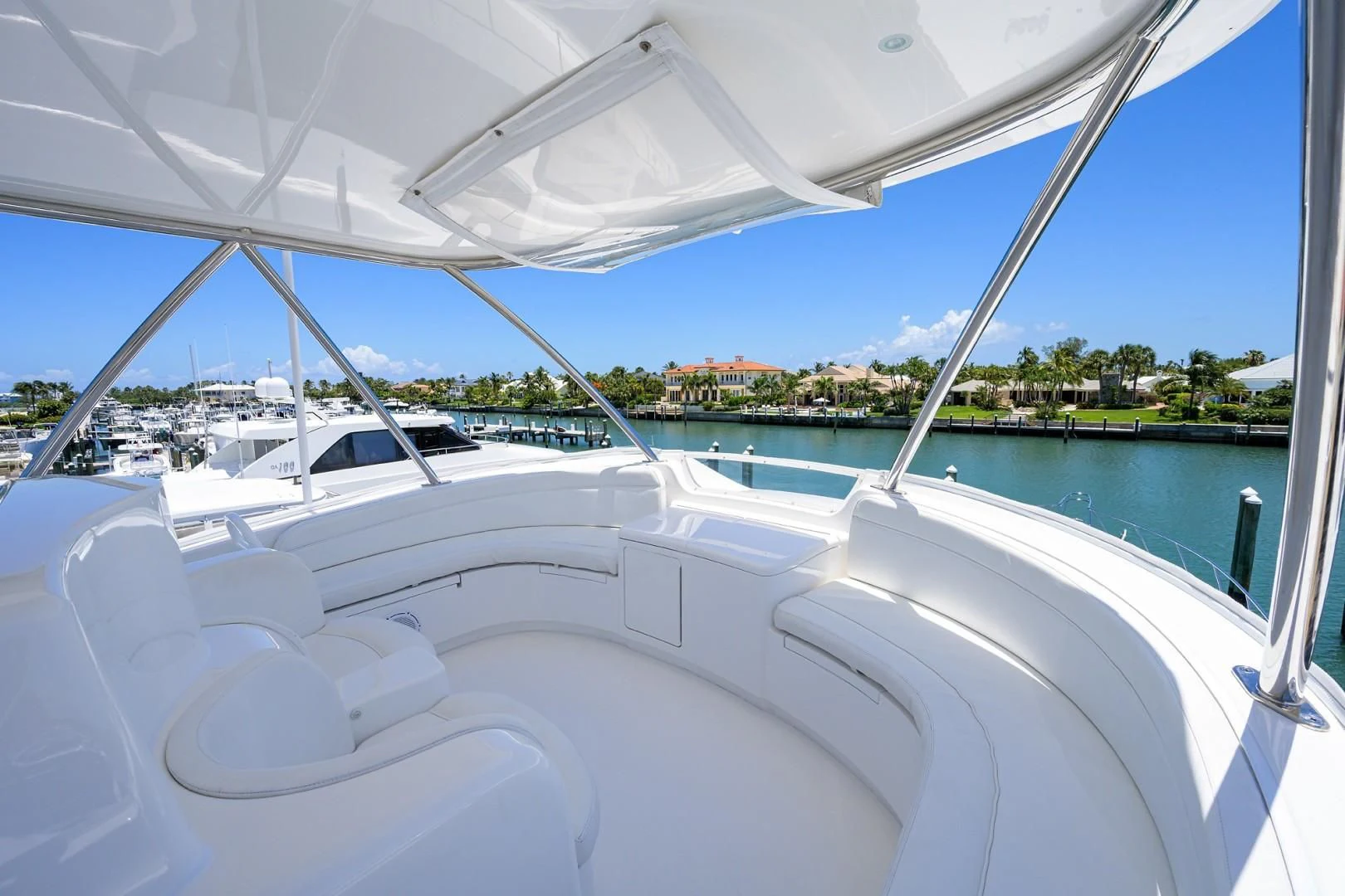 a boat on the water aboard SWEETUMS Yacht for Sale