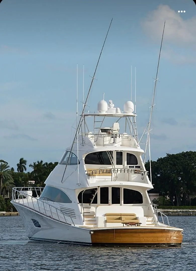 a boat in the water aboard SWEETUMS Yacht for Sale