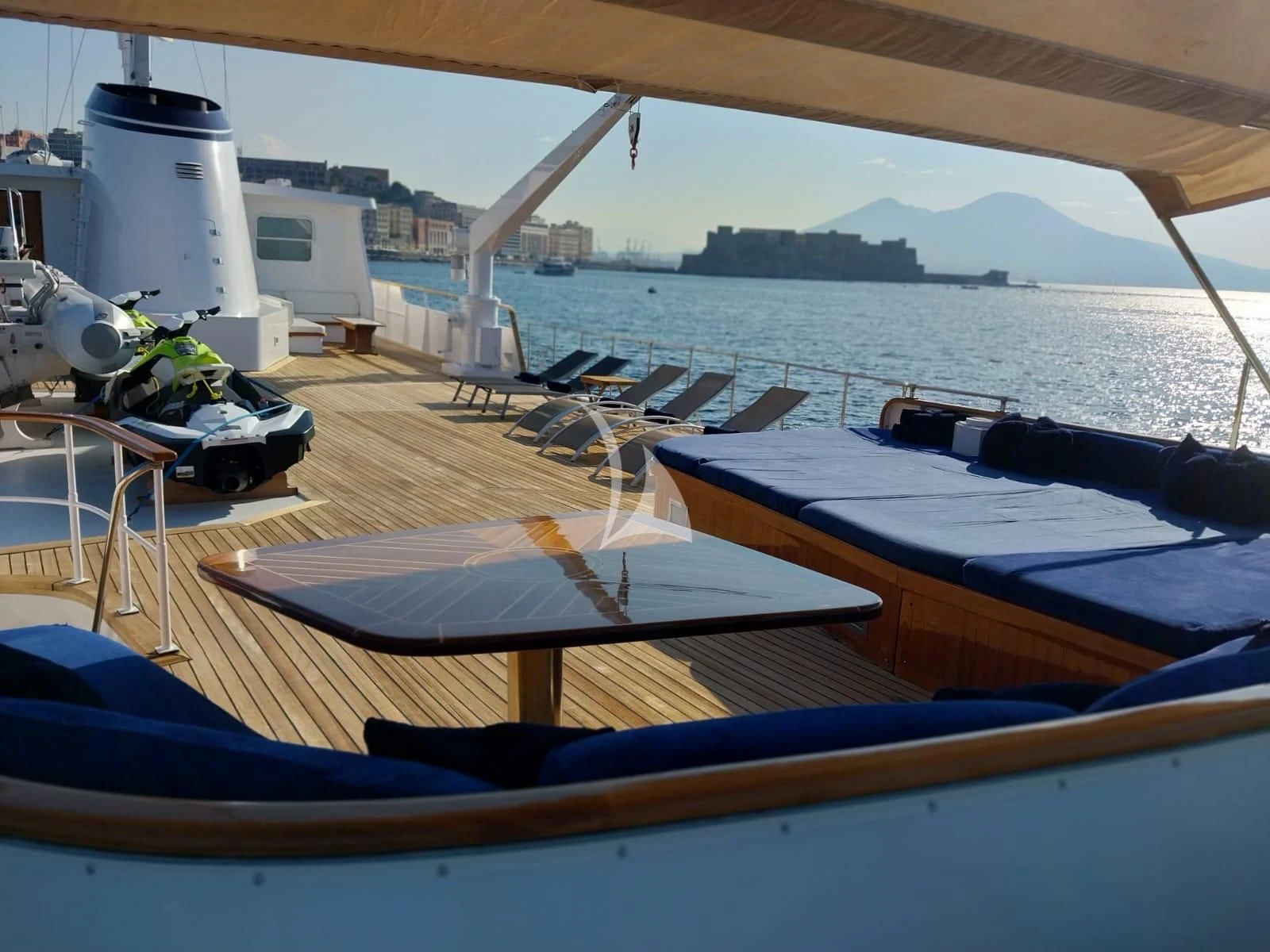 a boat on the water aboard SECRET LIFE Yacht for Sale