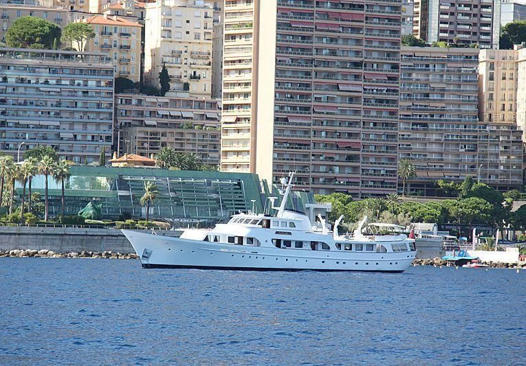 a boat on the water aboard SECRET LIFE Yacht for Sale