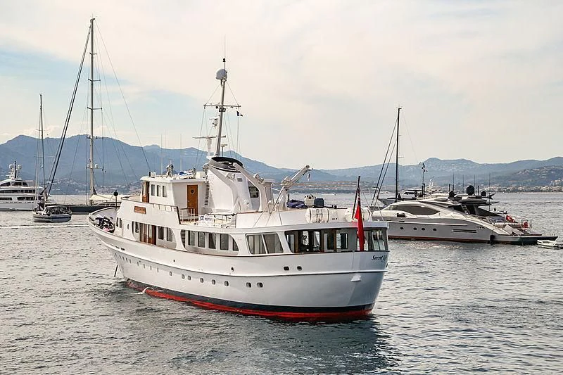 a group of boats in the water aboard SECRET LIFE Yacht for Sale