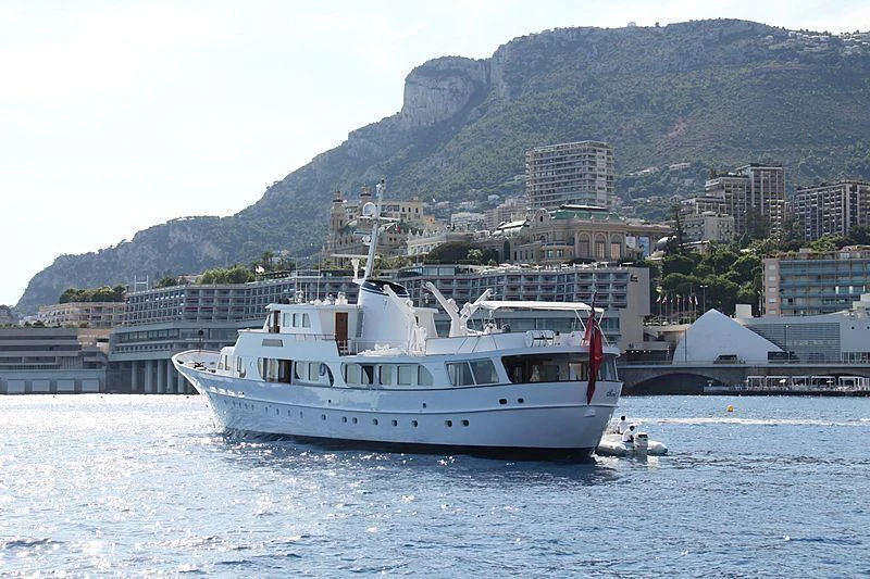 a boat on the water aboard SECRET LIFE Yacht for Sale