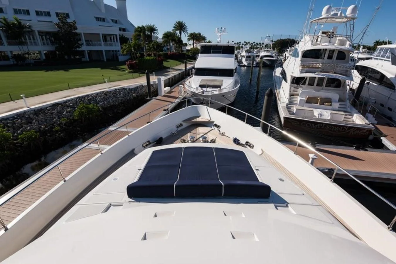 a group of boats docked aboard TOMORROW WE RIDE Yacht for Sale