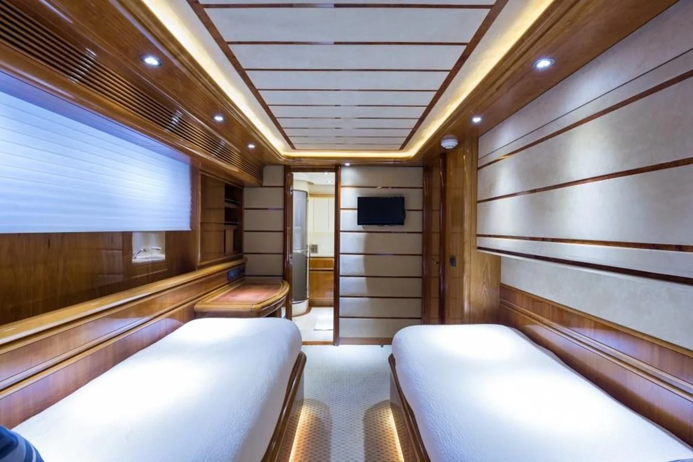 inside of a train aboard TOMORROW WE RIDE Yacht for Sale