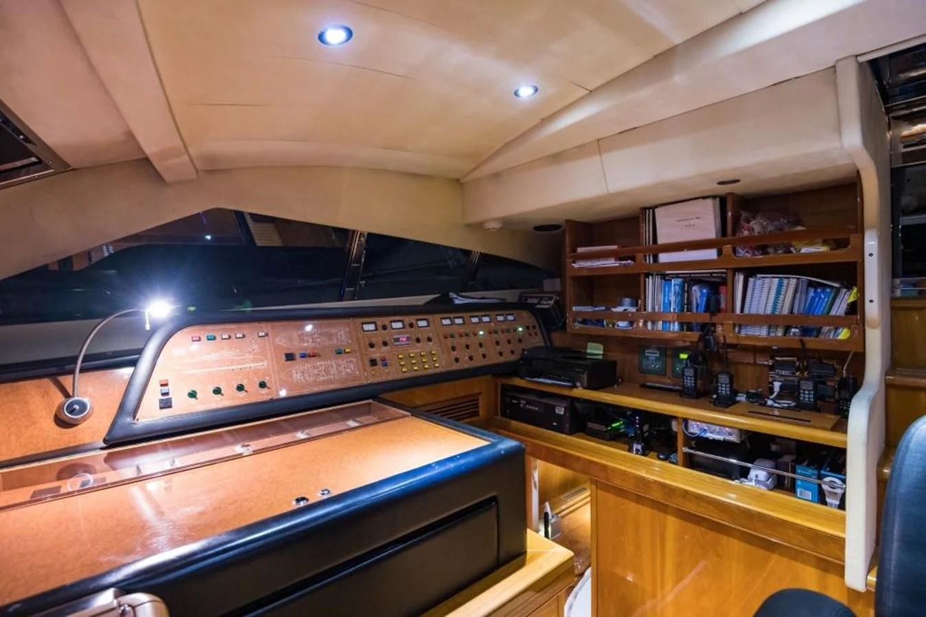 a machine on the counter aboard TOMORROW WE RIDE Yacht for Sale
