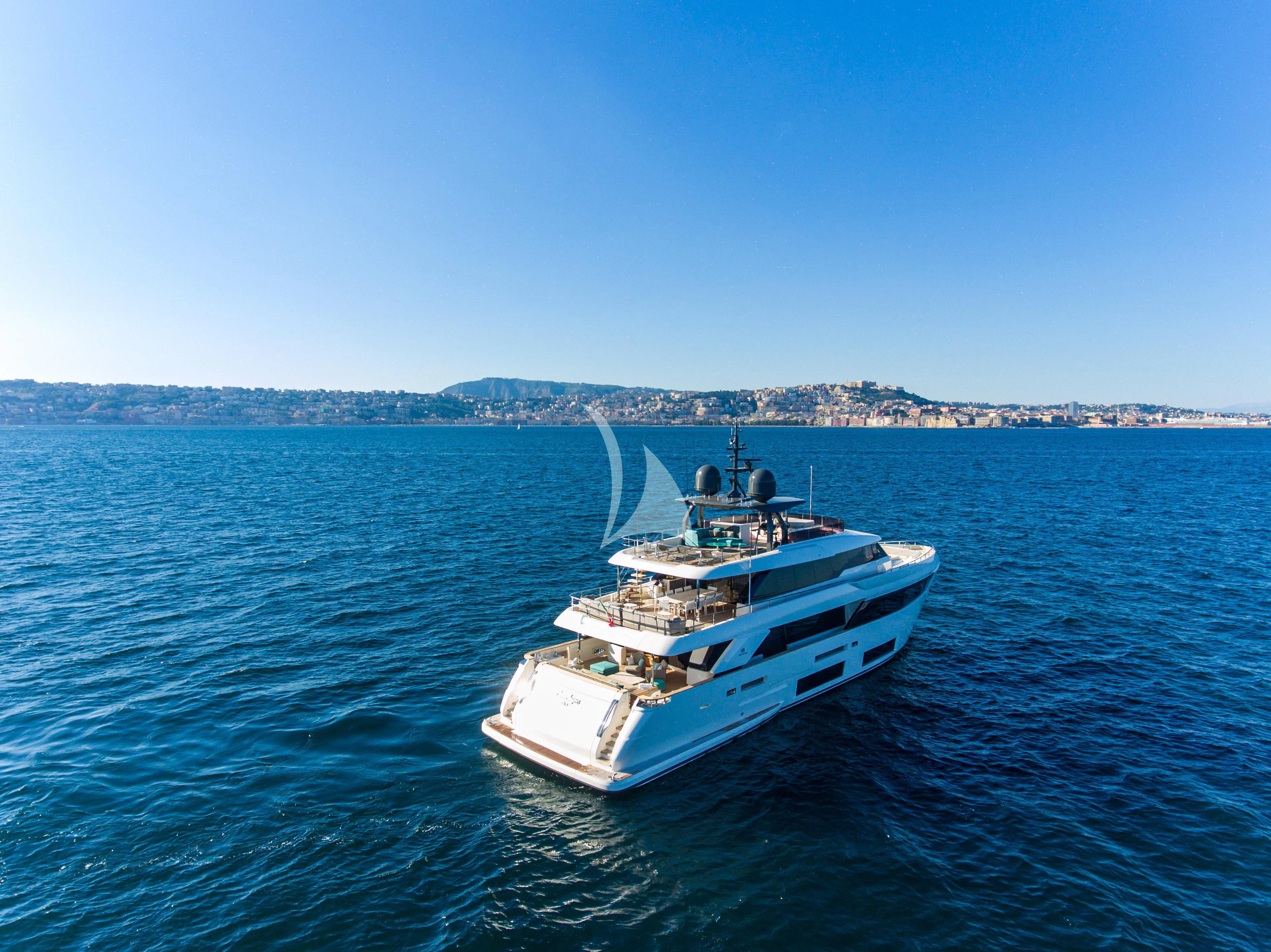 a boat in the water aboard SOUTH Yacht for Sale