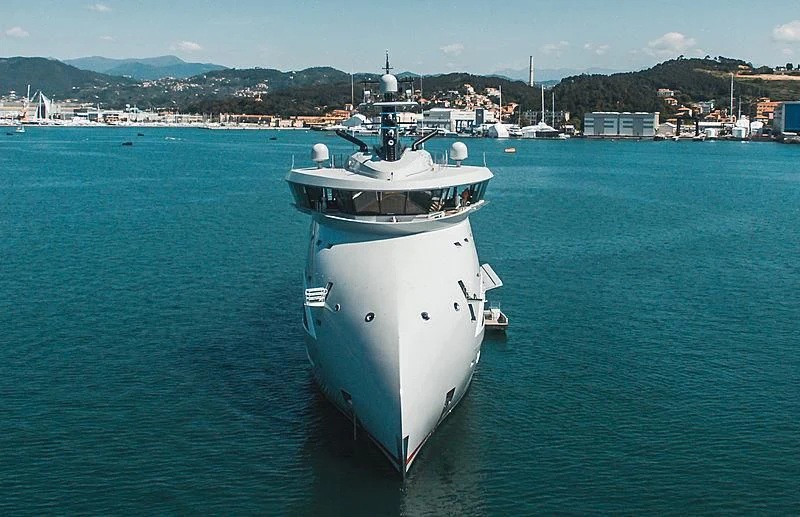 a boat in the water aboard OLIVIA O Yacht for Sale