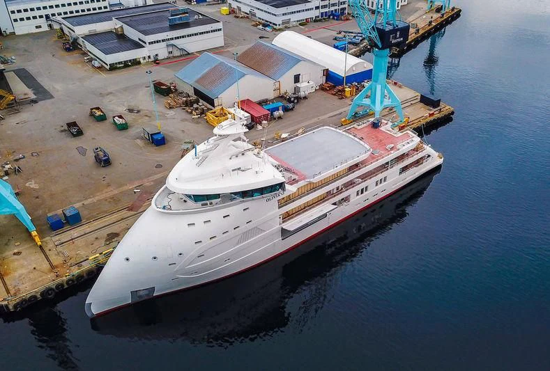 a boat on the water aboard OLIVIA O Yacht for Sale
