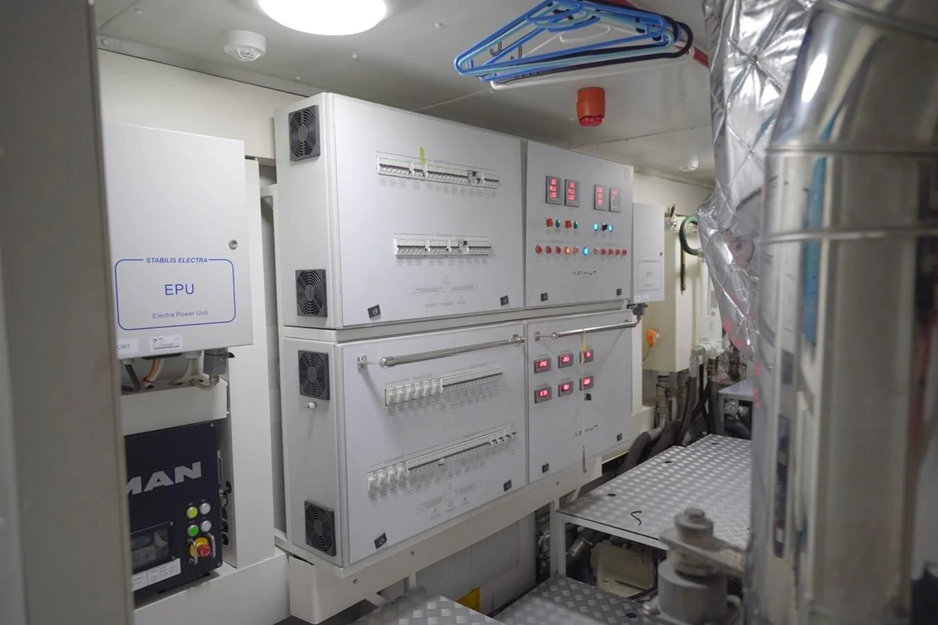 a room with medical equipment aboard GRANDE 27M Yacht for Sale