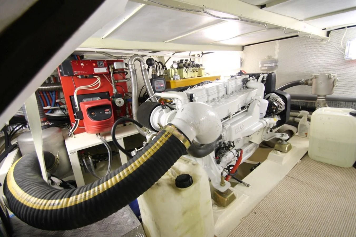 a machine inside a room aboard ELISABETH Yacht for Sale