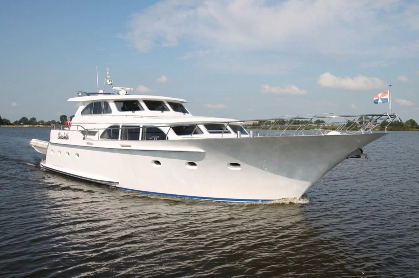 a boat on the water aboard ELISABETH Yacht for Sale