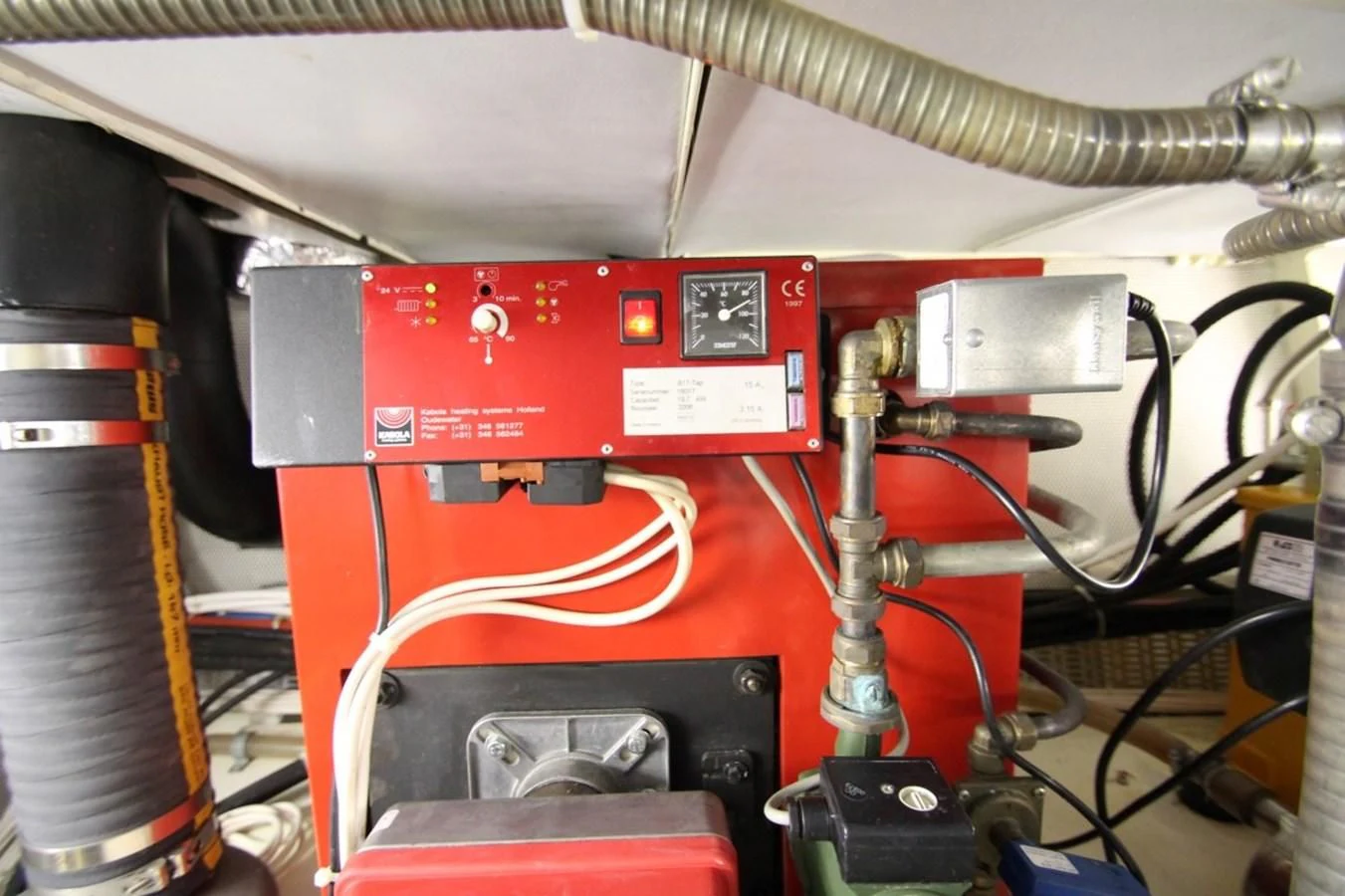 a machine with wires aboard ELISABETH Yacht for Sale