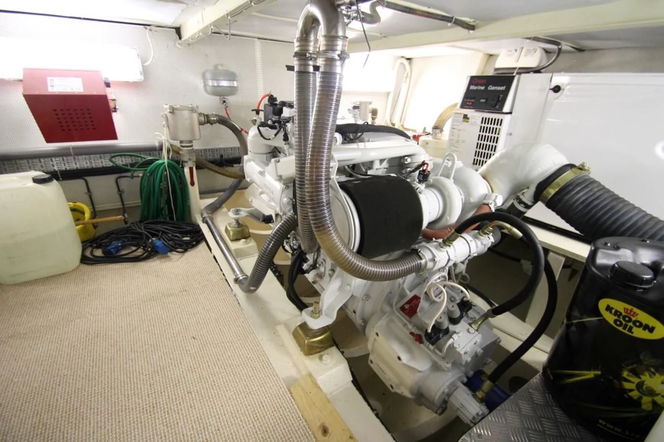 a machine with wires aboard ELISABETH Yacht for Sale