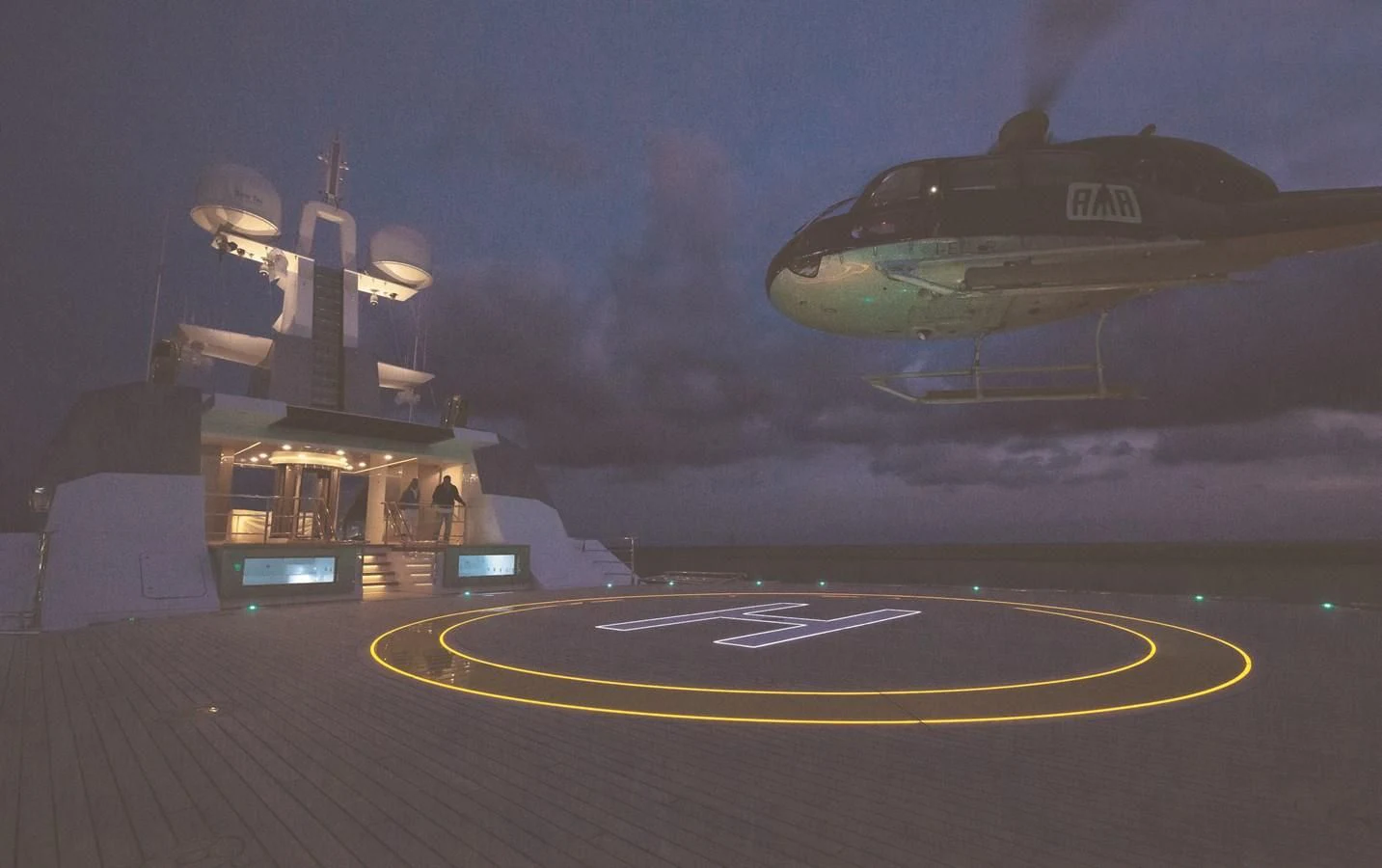 a video game of a video game aboard STELLA MARIS Yacht for Sale