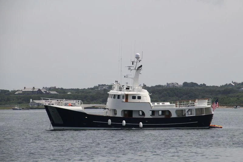 a boat in the water aboard SINDBAD Yacht for Sale