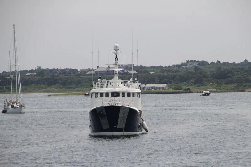 a boat in the water aboard SINDBAD Yacht for Sale