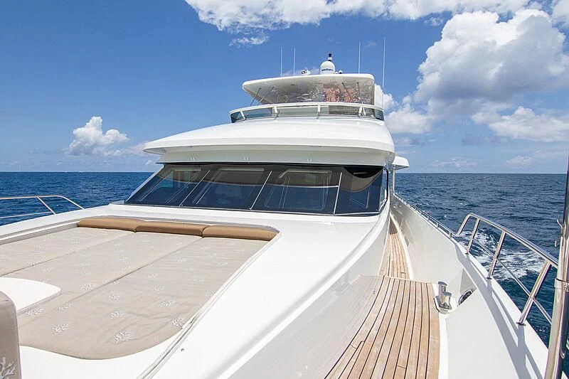 a boat on the water aboard SAMARITANA Yacht for Sale