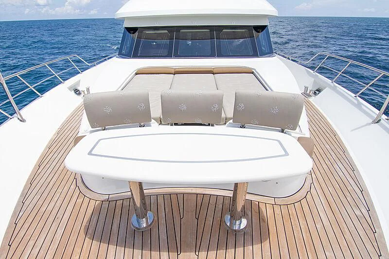 a boat on the water aboard SAMARITANA Yacht for Sale