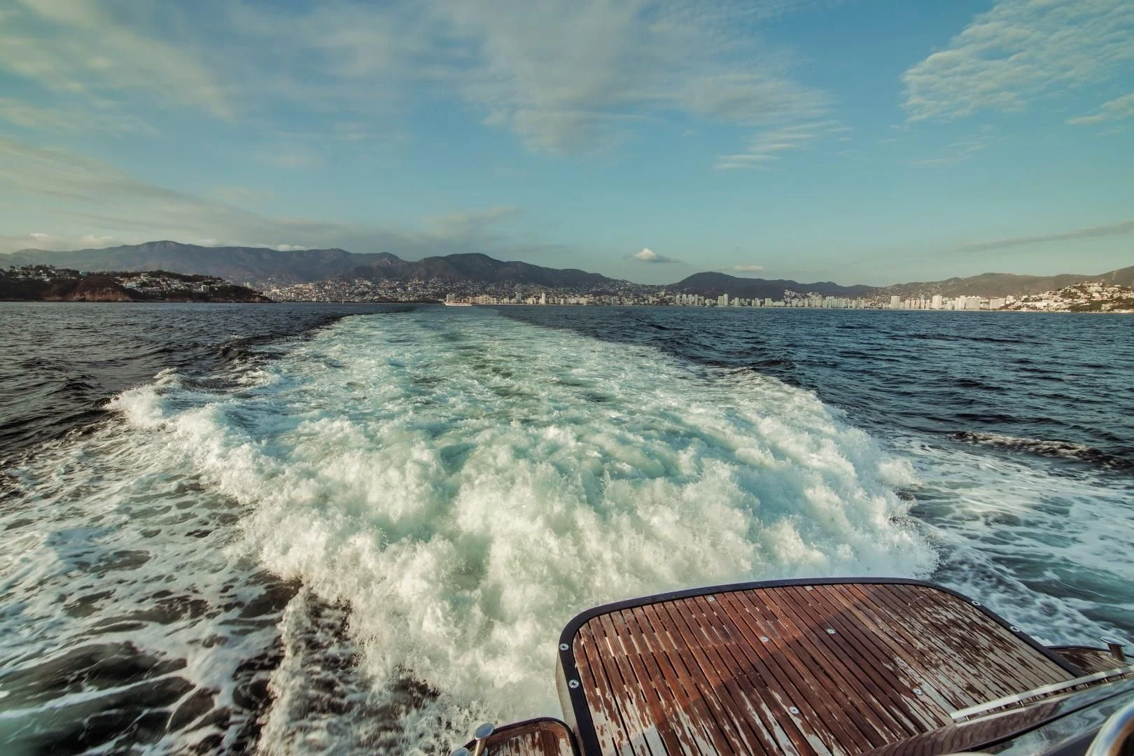 a boat on the water aboard VIVA LA VIDA Yacht for Sale
