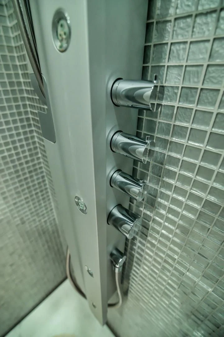 a door with a handle aboard VIVA LA VIDA Yacht for Sale