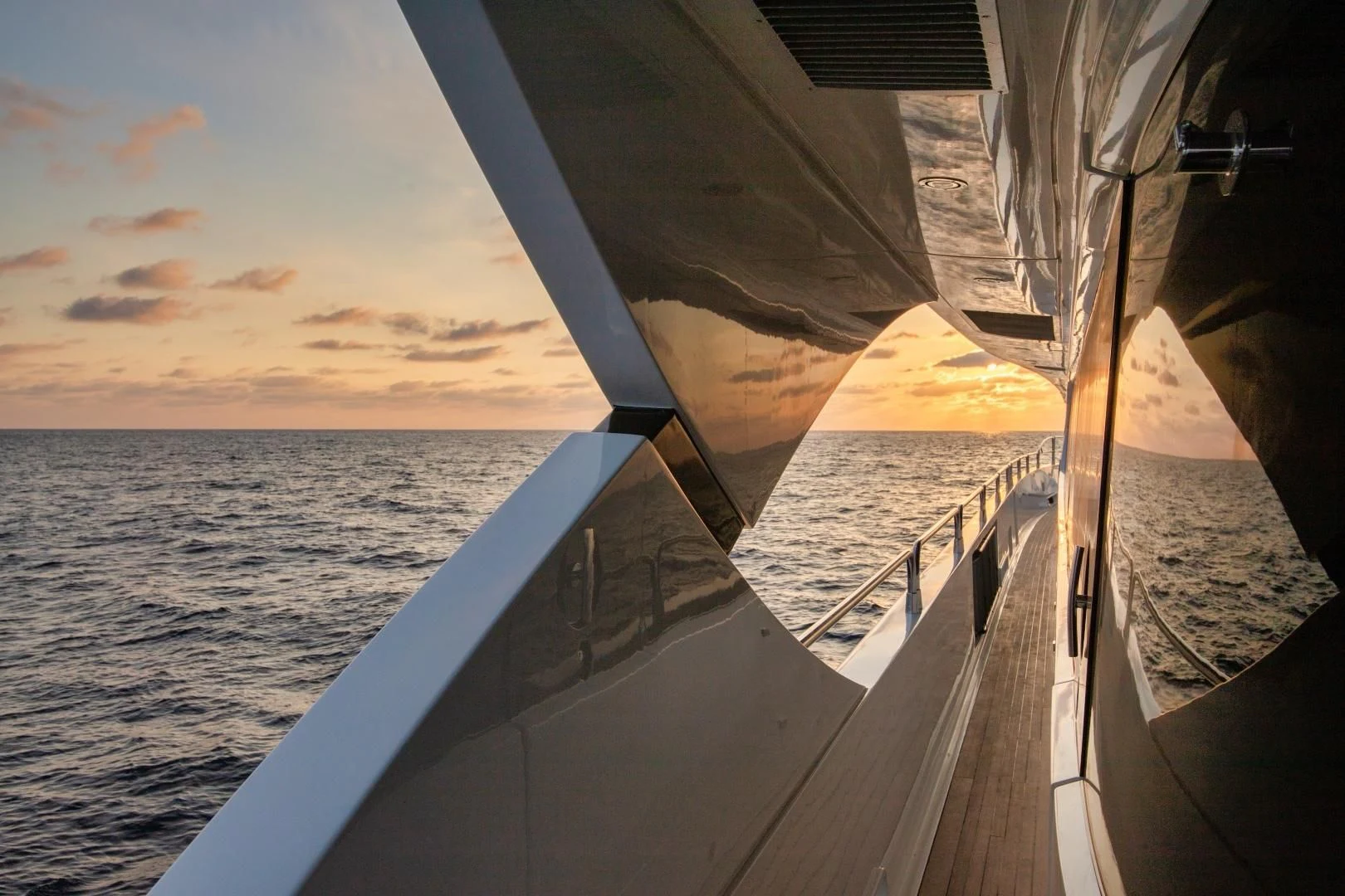 a boat on the water aboard VIVA LA VIDA Yacht for Sale