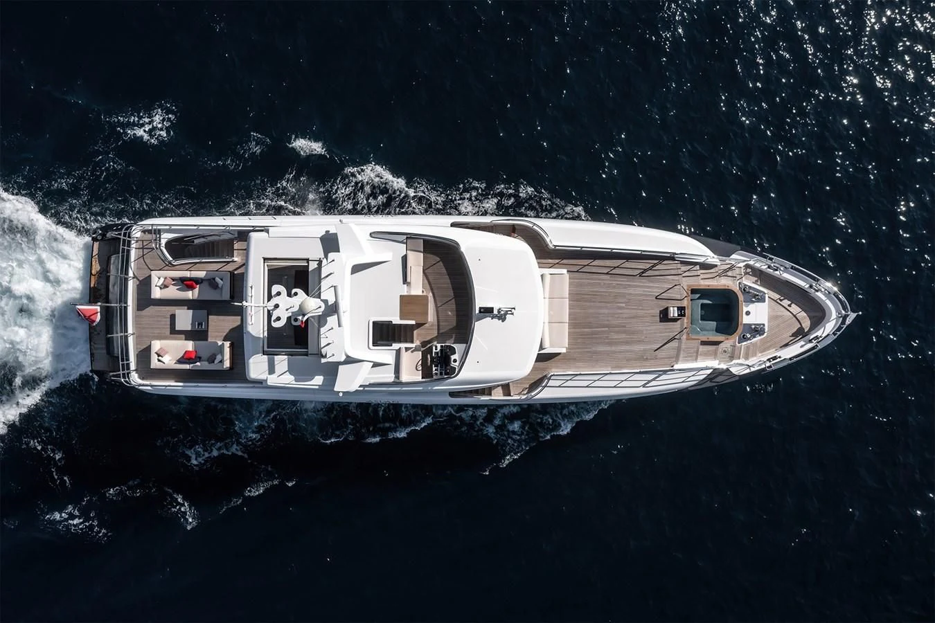 a space ship in space aboard TONIC BLUE Yacht for Sale