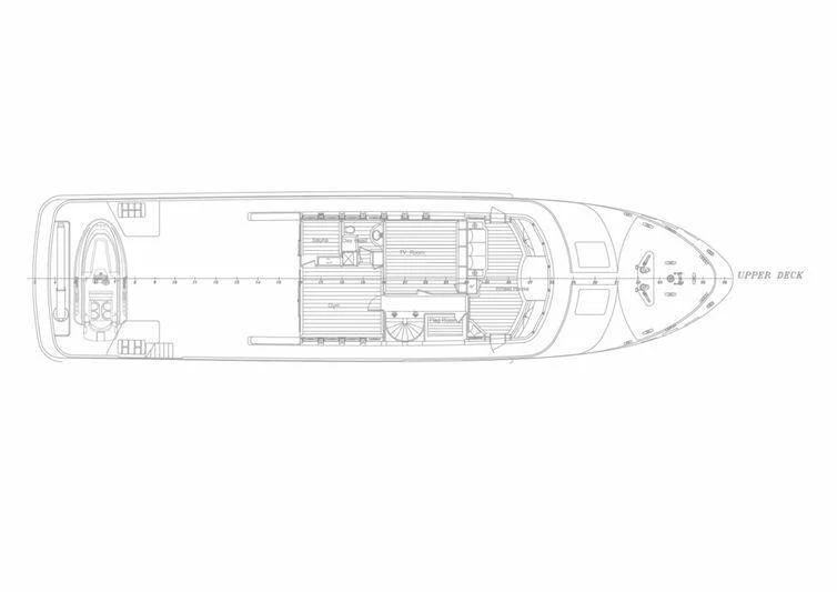 diagram aboard SEA D Yacht for Sale