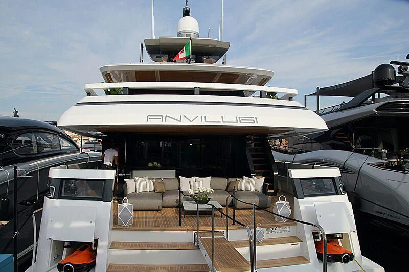 a cruise ship docked aboard SOLEIL Yacht for Sale