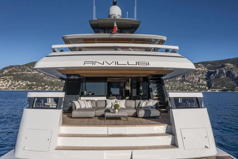 a boat on the water aboard SOLEIL Yacht for Sale