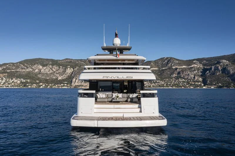 a boat in the water aboard SOLEIL Yacht for Sale