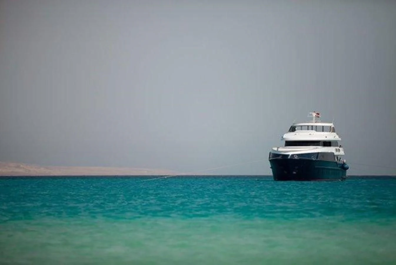 a boat in the water aboard SCUBA SCENE Yacht for Sale