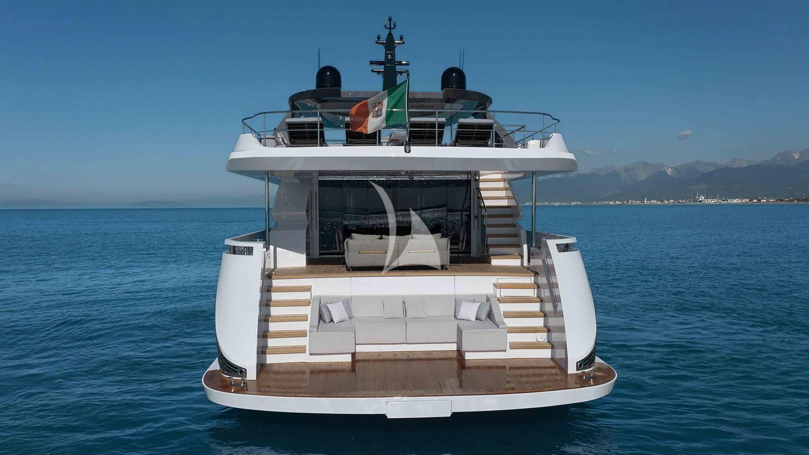 a boat on the water aboard FOUR JOYS Yacht for Sale