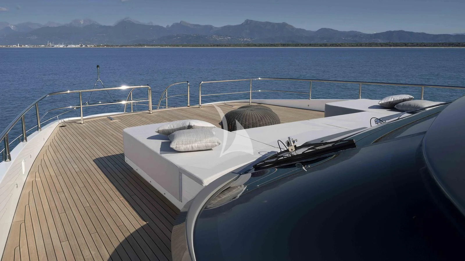 a boat on the water aboard FOUR JOYS Yacht for Sale