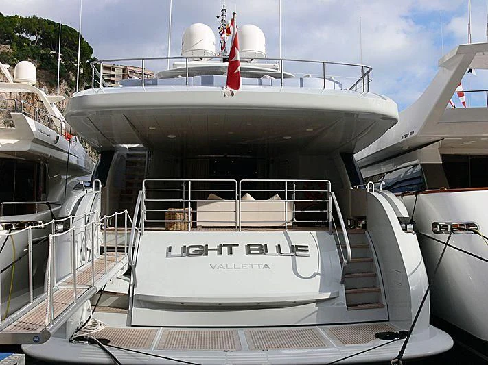 a boat on the water aboard BABYLON Yacht for Sale
