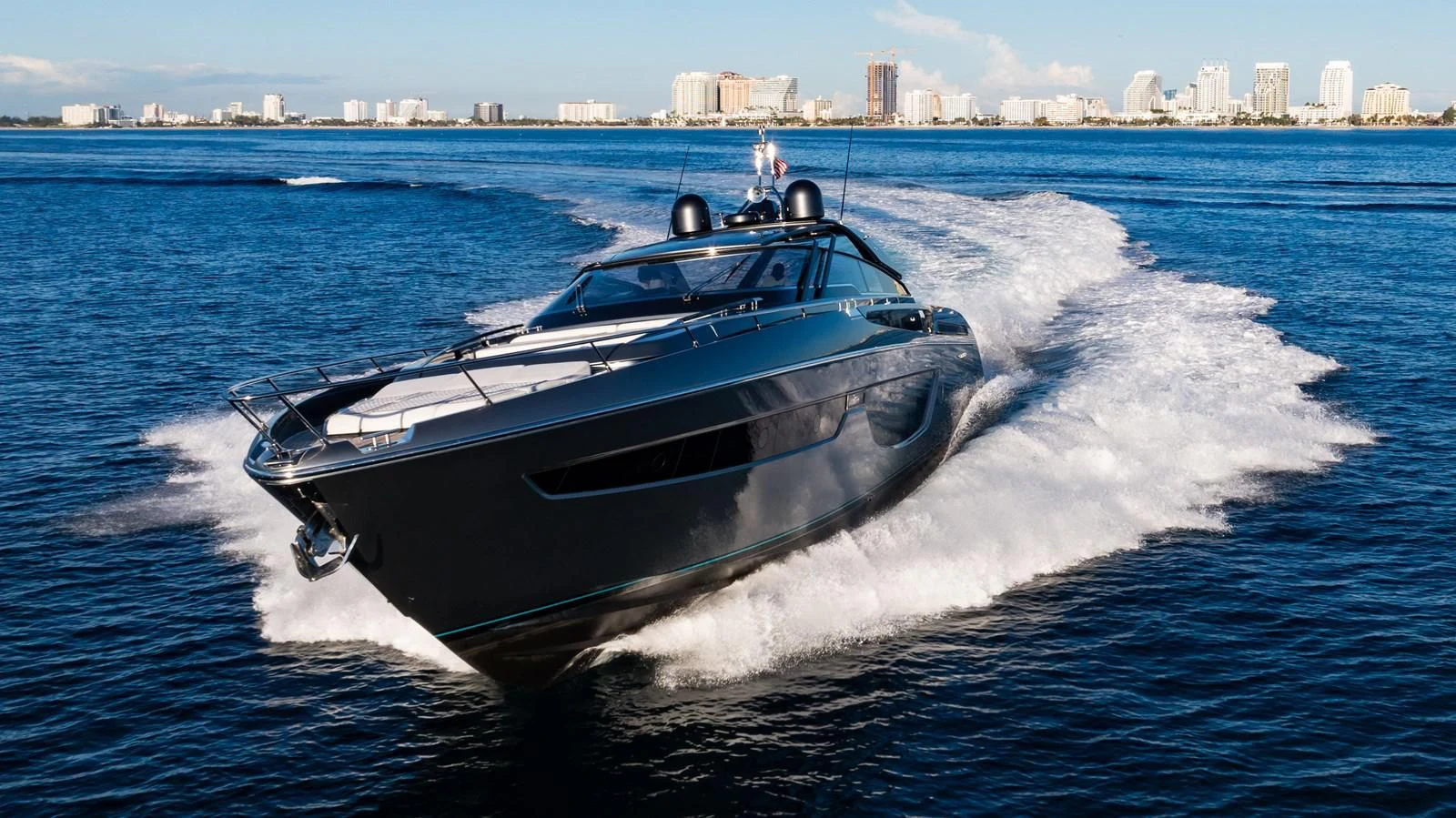 a boat on the water aboard BABY PEARL Yacht for Sale