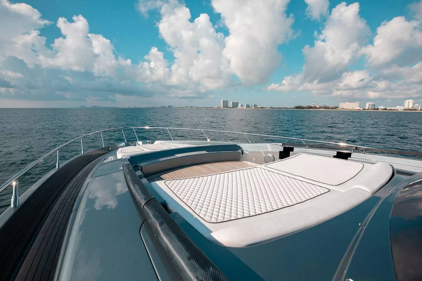 a boat on the water aboard BABY PEARL Yacht for Sale