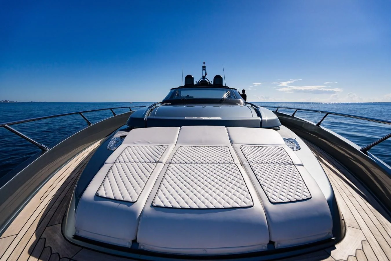 a boat on the water aboard BABY PEARL Yacht for Sale
