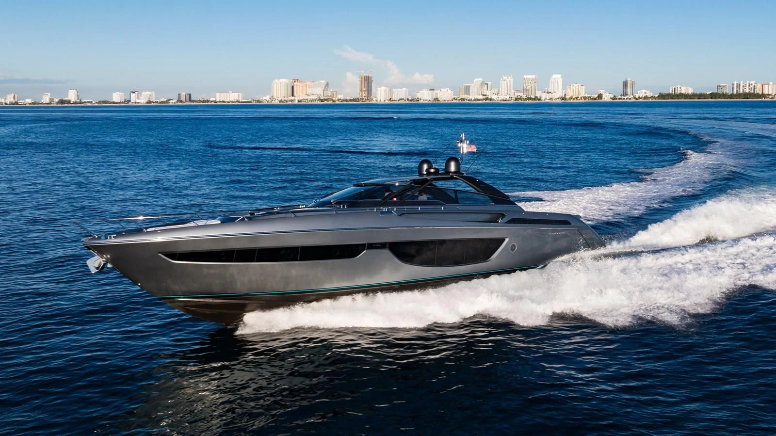 a boat on the water aboard BABY PEARL Yacht for Sale