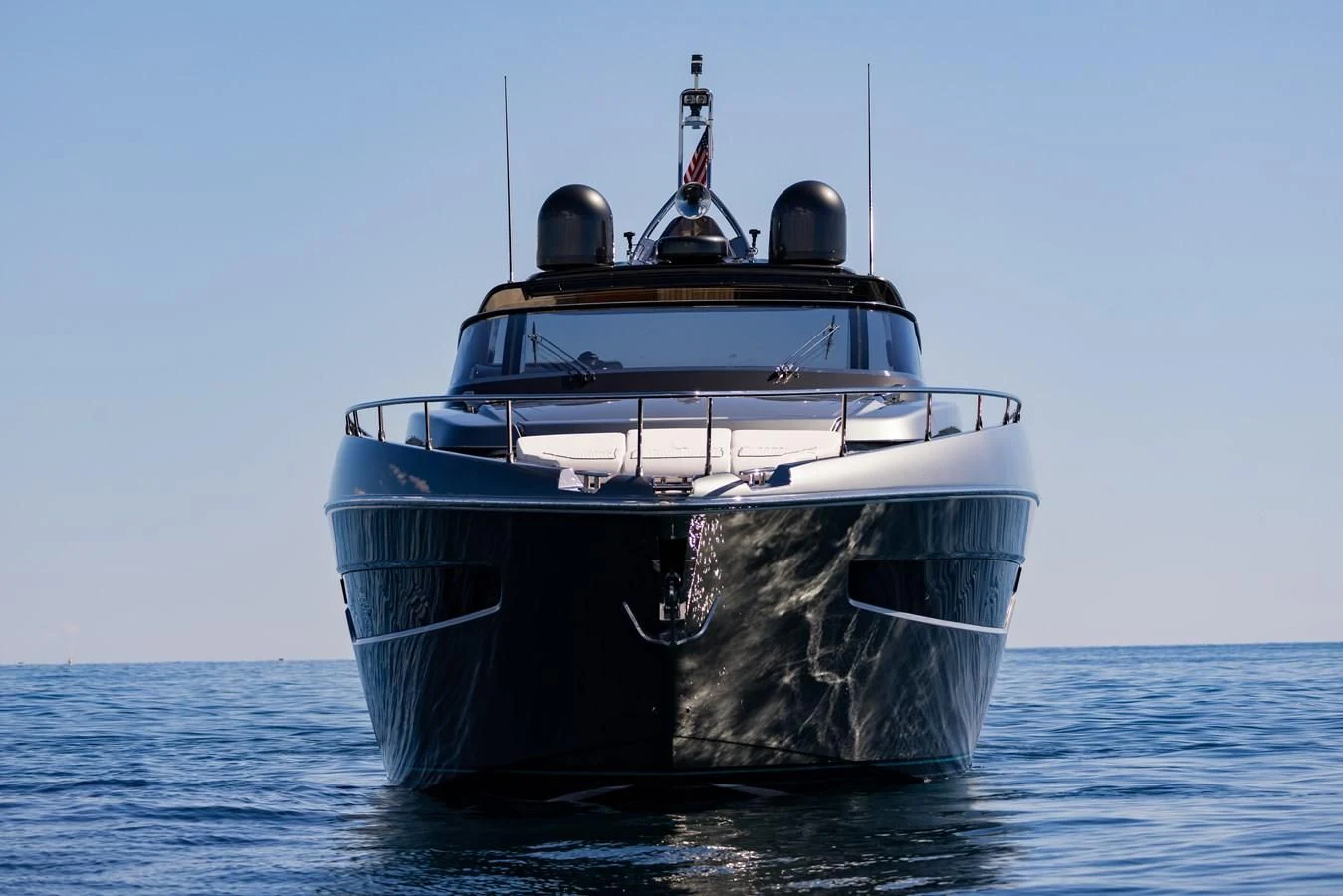 a boat in the water aboard BABY PEARL Yacht for Sale
