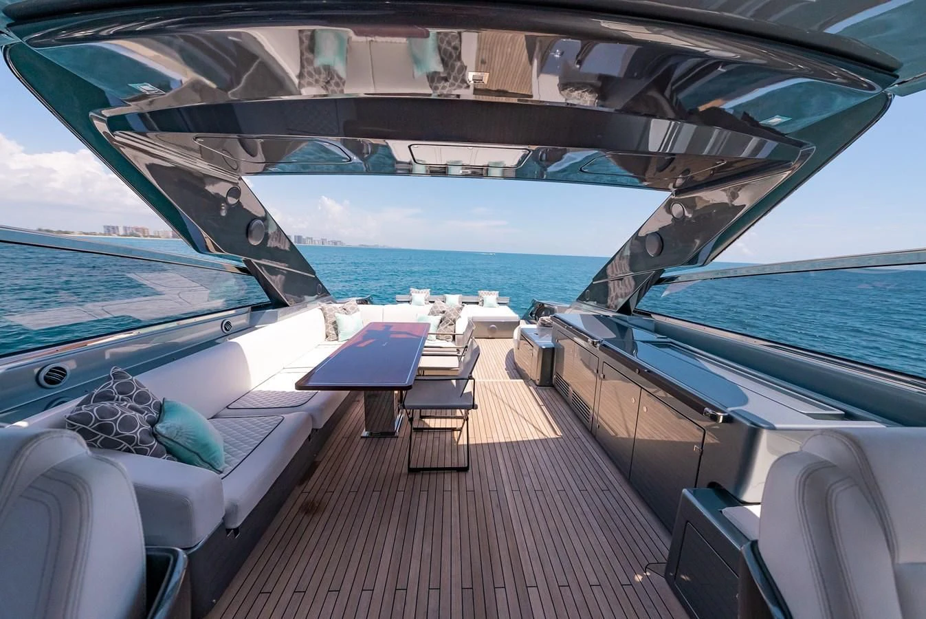 a boat on the water aboard BABY PEARL Yacht for Sale