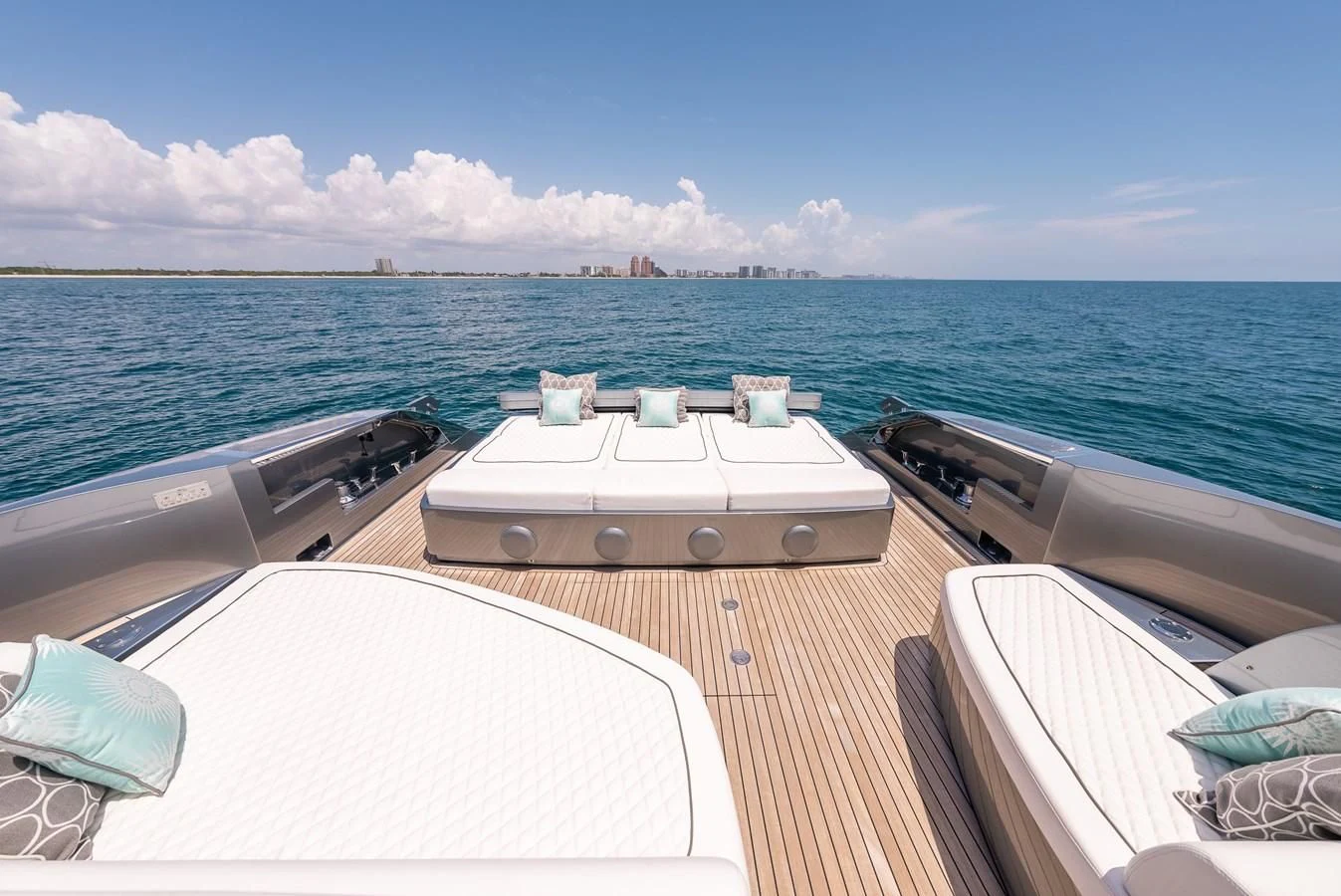 a boat on the water aboard BABY PEARL Yacht for Sale
