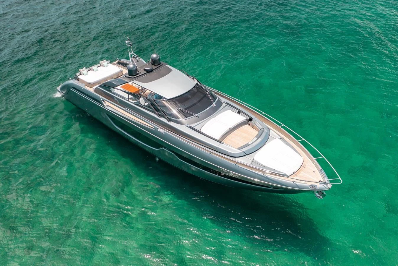 a boat on the water aboard BABY PEARL Yacht for Sale