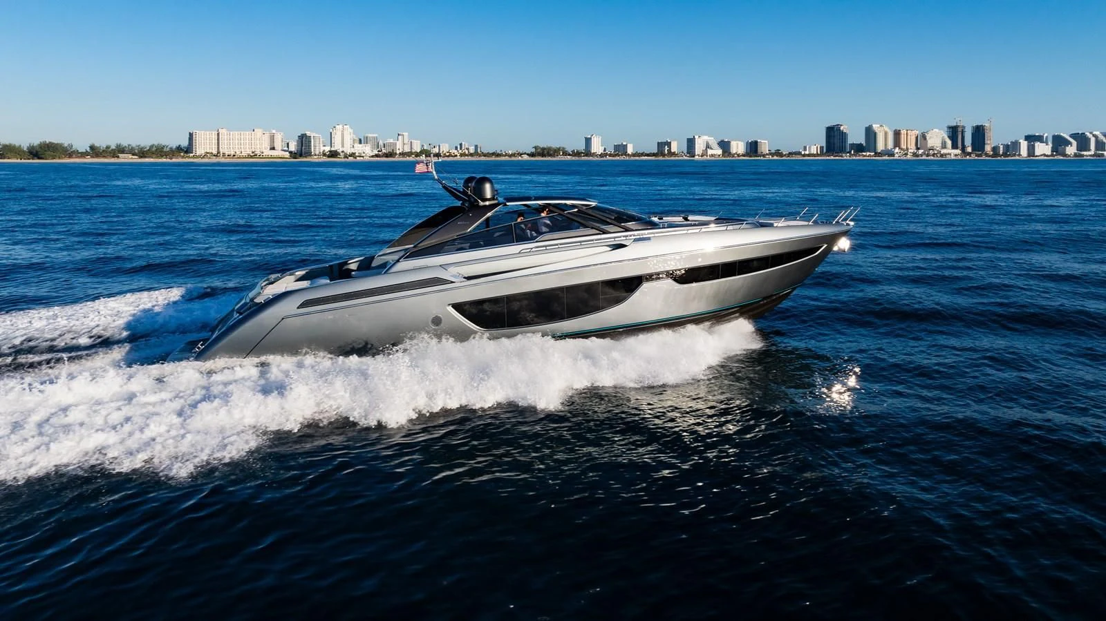 a boat on the water aboard BABY PEARL Yacht for Sale