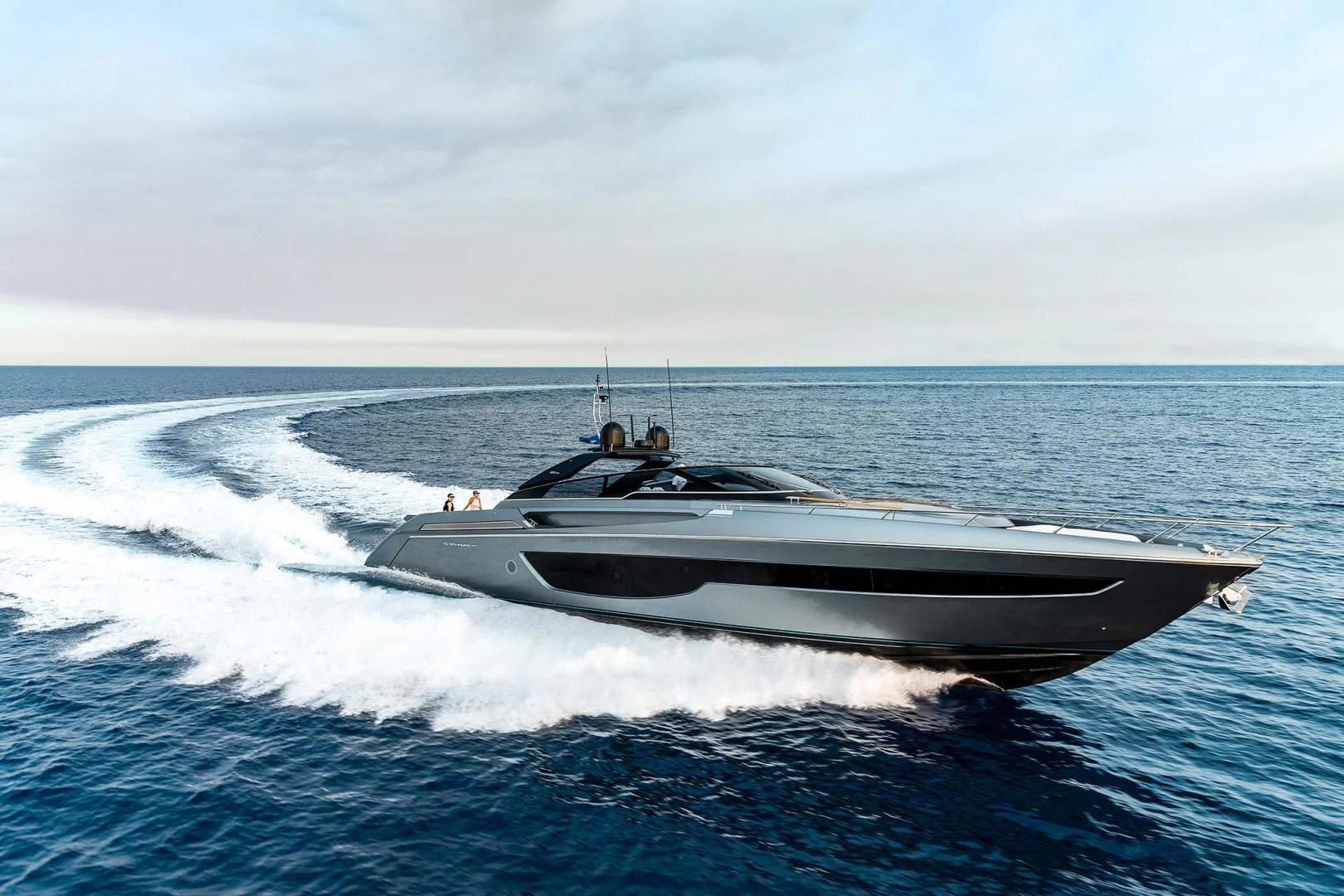 a boat on the water aboard BABY PEARL Yacht for Sale