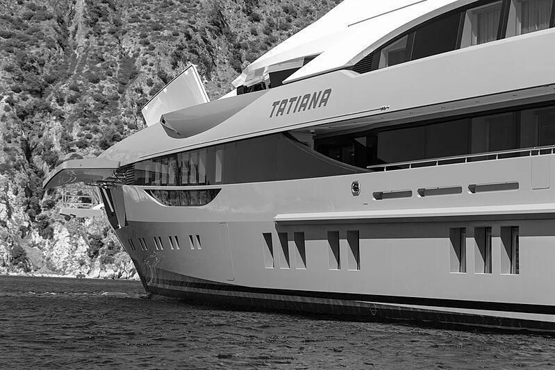 a boat on the water aboard TATIANA Yacht for Sale