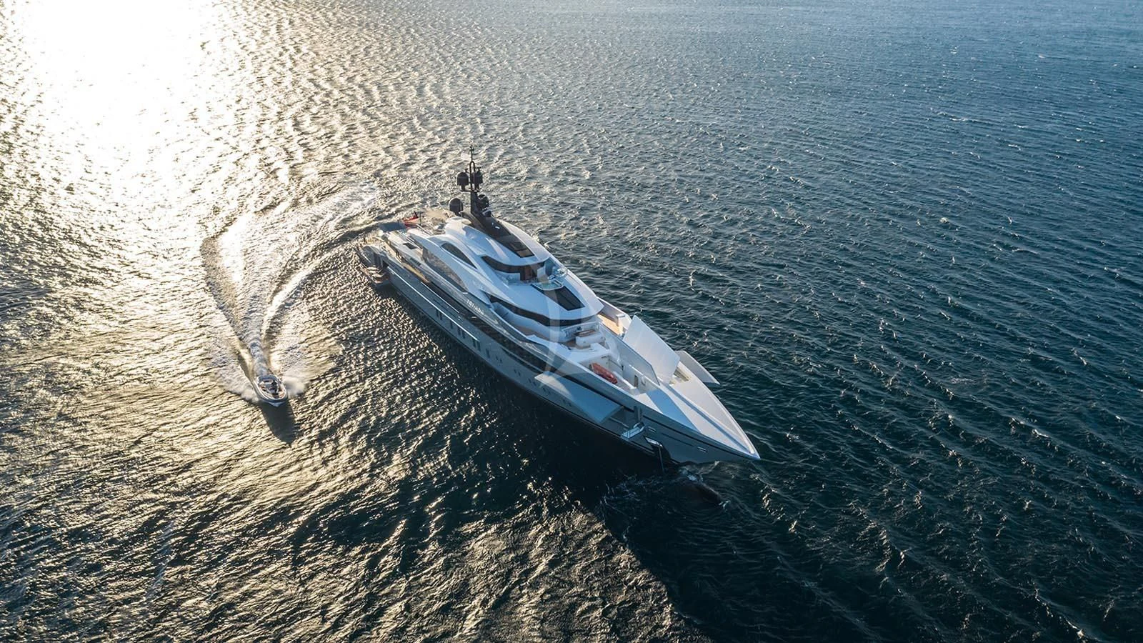 a boat in the water aboard TATIANA Yacht for Sale