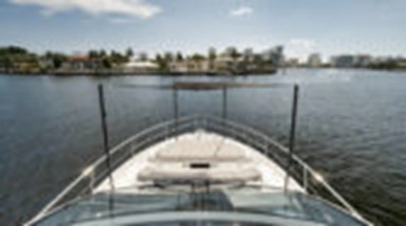 a bridge over water aboard KNEAD IT Yacht for Sale