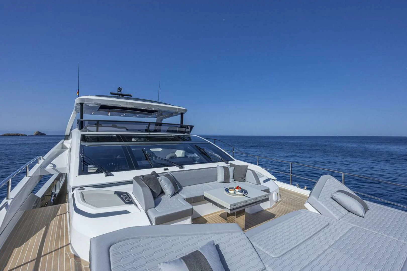 a boat on a boat aboard KNEAD IT Yacht for Sale