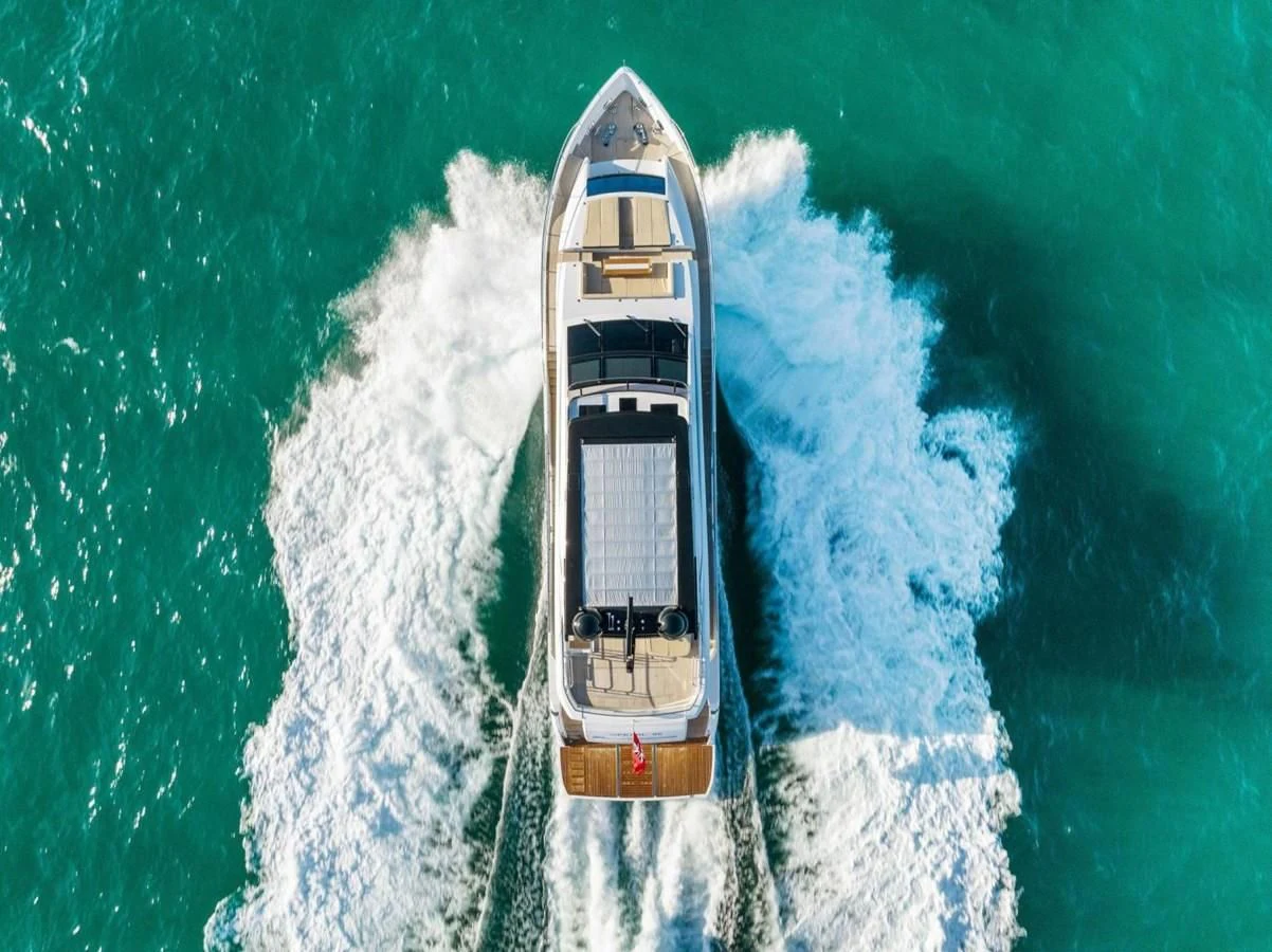 a boat in the water aboard KNEAD IT Yacht for Sale