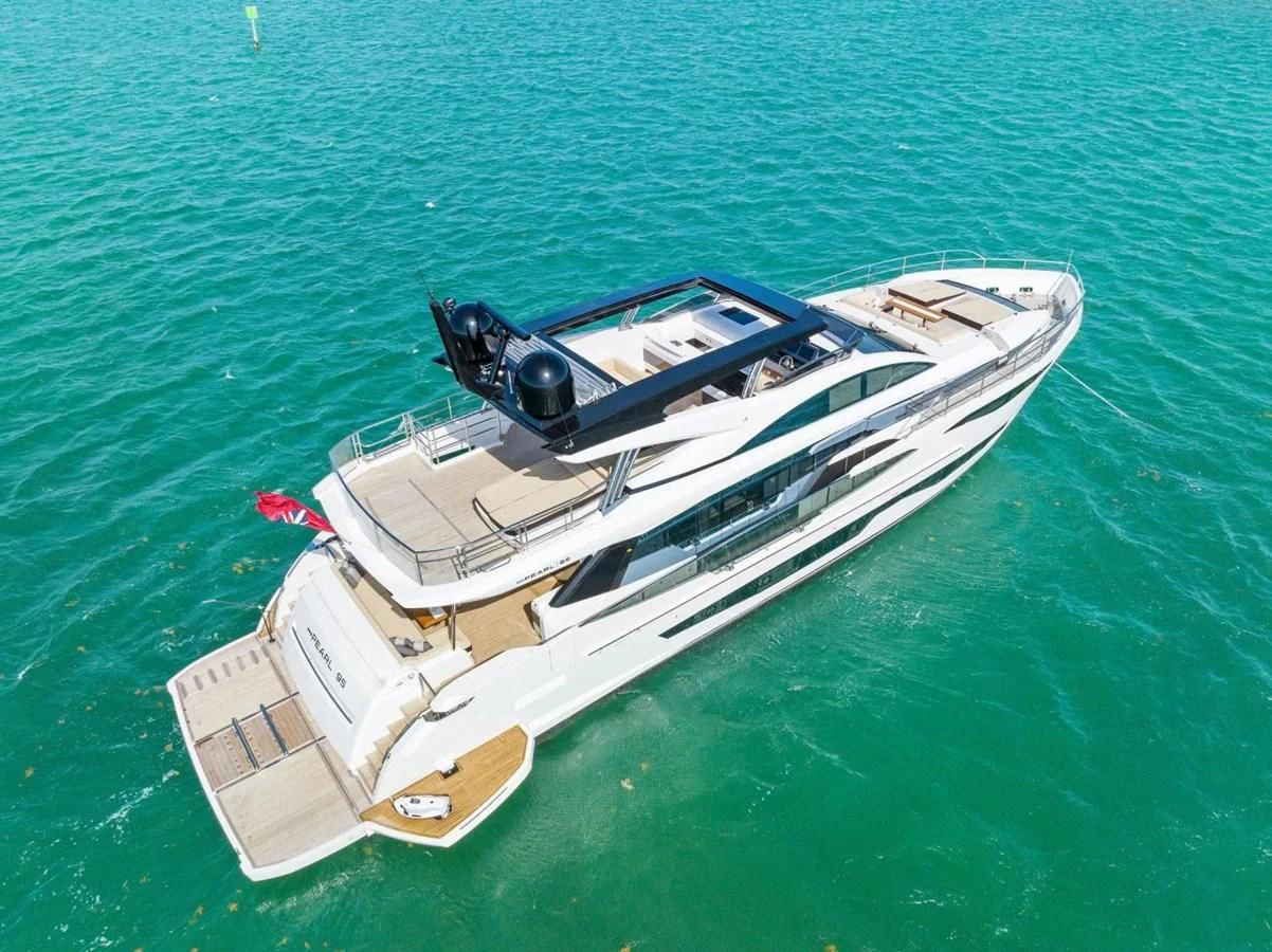 a boat in the water aboard KNEAD IT Yacht for Sale